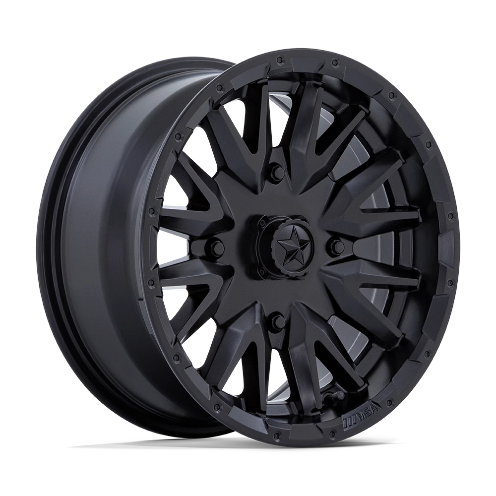 MA049 16X7 4X156 M-BLK 10MM