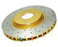 DBA 97-02 Land Rover Range Rover 4.0L Front 4000 Series Drilled & Slotted Rotor