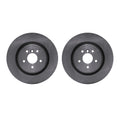 R1 Concepts Brake Rotor- D/S - Silver Fits Jaguar S-Type