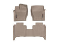 WeatherTech Tan Front and Rear Floorliners Fits -20-22 Range Rover 454801-4514052