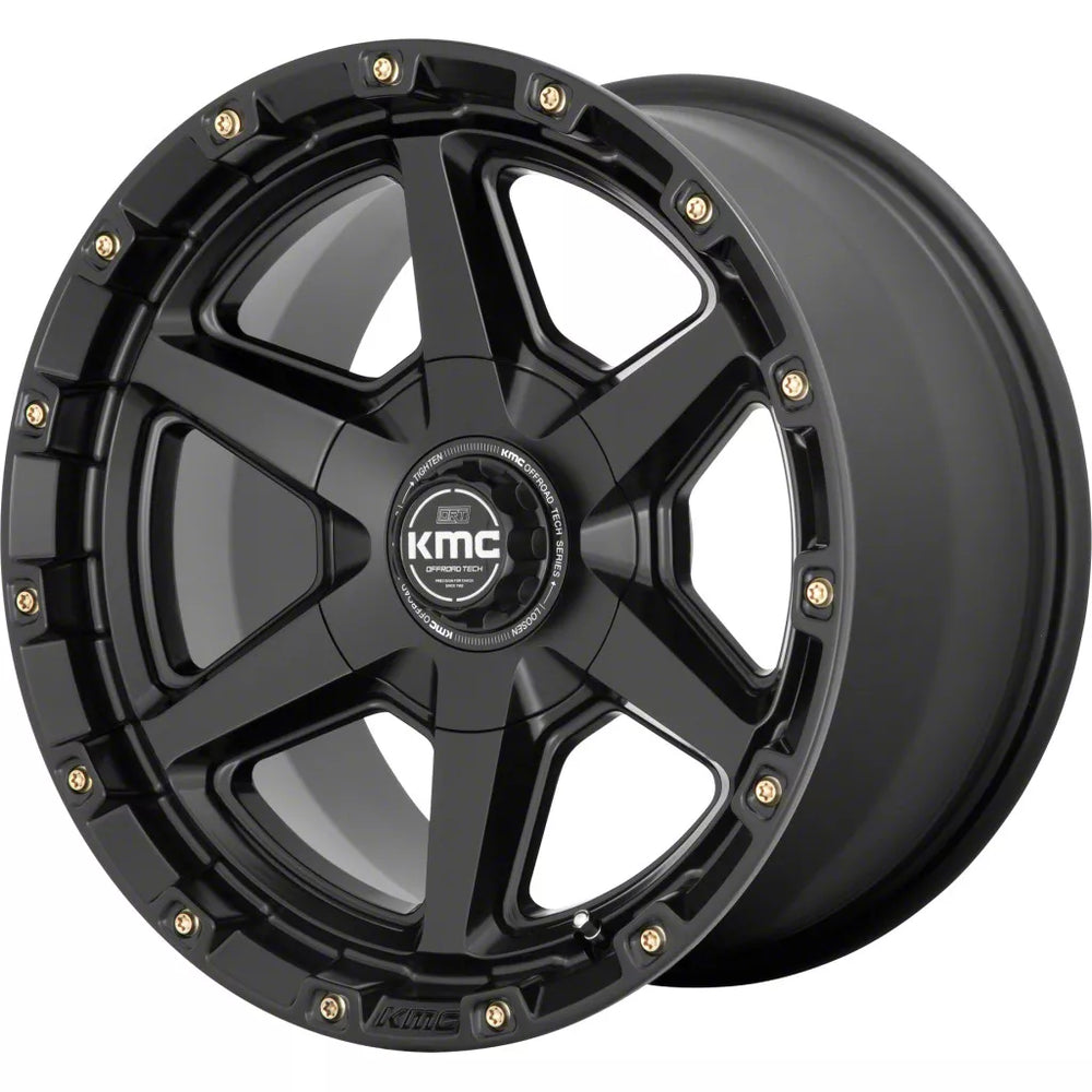 KM101 17X9 6X135/5.5 S-BLK 00MM