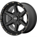 KM101 17X9 6X135/5.5 S-BLK 00MM