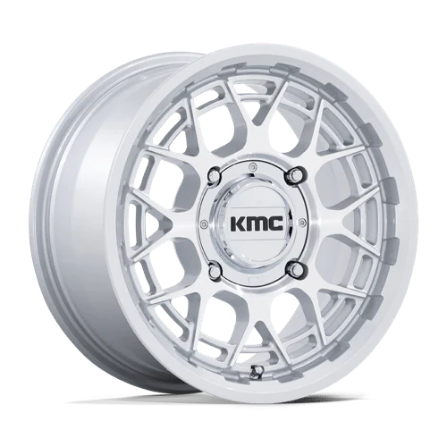 KMC POWERSPORTS KS139 15X7 4X156 SLV-MACH 38MM - KS139SD15704438