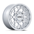 KMC POWERSPORTS KS139 15X7 4X156 SLV-MACH 38MM - KS139SD15704438