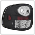 Spyder Ford F150 Flareside 97-03 LED Tail Lights Black ALT-YD-FF15097FS-LED-BK