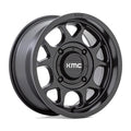 KMC POWERSPORTS KS137 15X7 4X137 S-BLK 10MM - KS137MX15704810