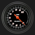 VELOCITY BLACK 2IN TACHOMETER