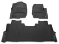 WeatherTech 2017+ Ford F-250/F-350/F-450/F-550 Crew Cab Front and Rear FloorLiner - Black