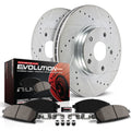 Power Stop 17-18 Honda CR-V Front Z23 Evolution Sport Brake Kit