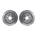 R1 Concepts Brake Rotor- D/S - Silver Fits Volvo XC60