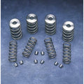 Manley Oval Track Chrome Silicone Double w/ Damper 16pc Valve Springs 1.550 OD