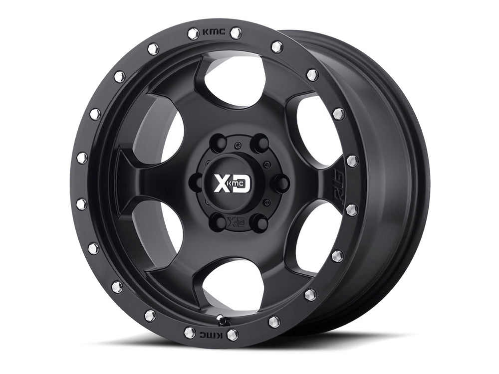 XD131 17X9 5X5.0 S-BLK -12MM