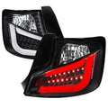 LED TAIL LIGHTS ALL BLACK HOUSING WITH CLEAR LENS