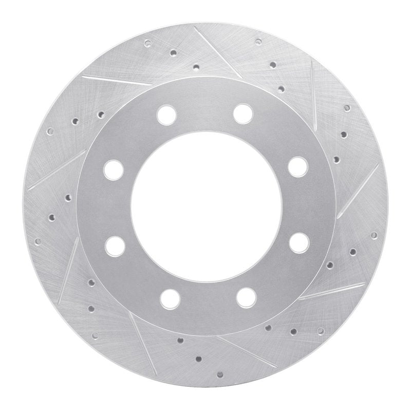 DFC 920099 Ford F-250 4WD (Super Duty) Front Right Drilled & Slotted Silver Brake Rotor