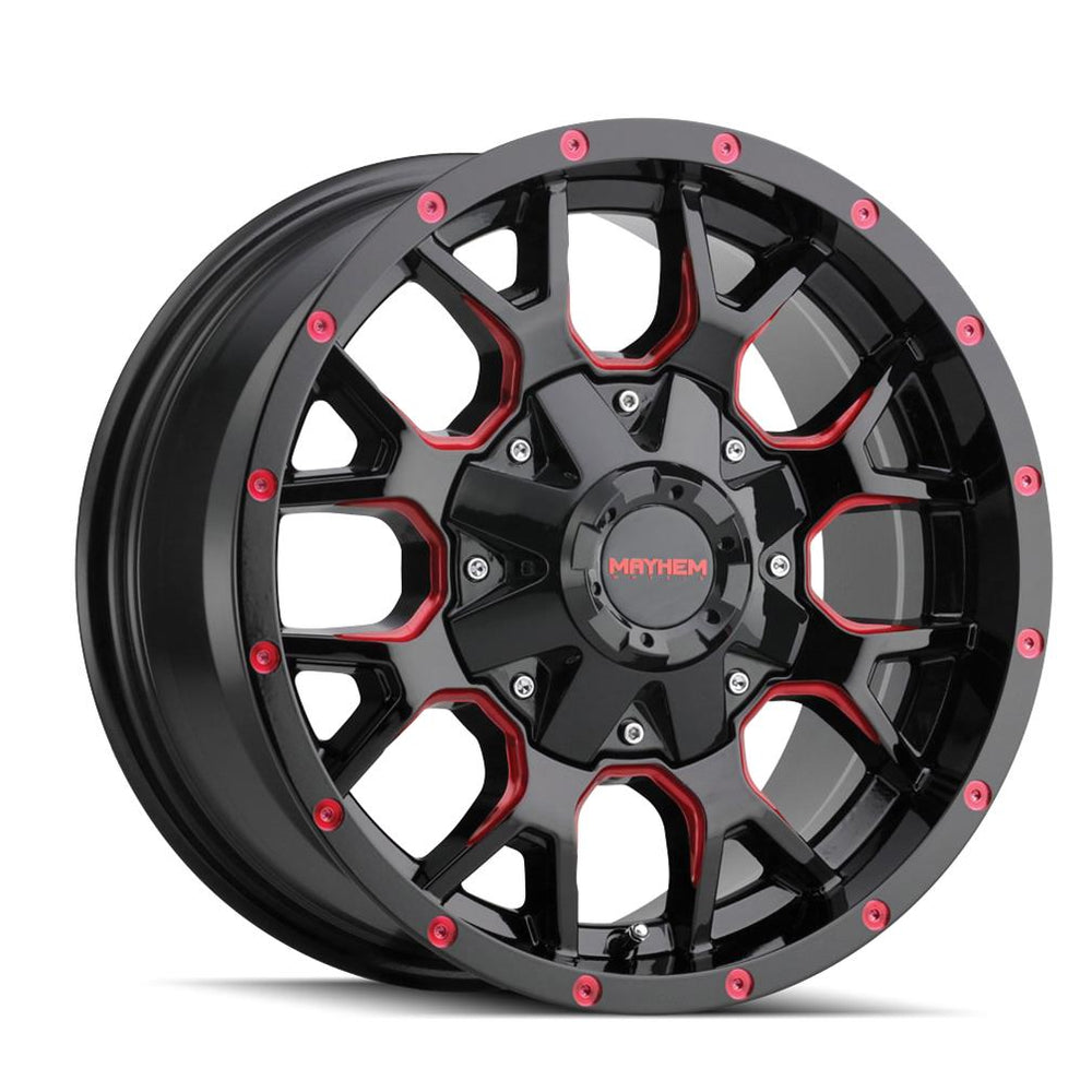 WARRIOR (8015) BLK/MACHINED FACE 17