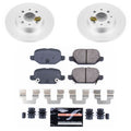 Power Stop 13-18 Fiat 500 Front & Rear Z23 Evolution Sport Coated Brake Kit
