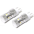 Putco 7443 - Plasma SwitchBack LED Bulbs - White/Amber