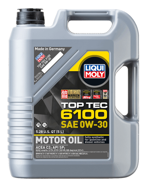 LIQUI MOLY 1L Top Tec 6100 Motor Oil SAE 0W30