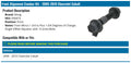 MOOG 15-19 Ram ProMaster City Front Cam Bolt Kit