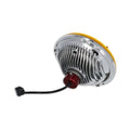 LED Forward Facing Light Yellow Lens 7 Inch Round Modern-Tech Upgrade For Old-School Sealed Beam Headlight Systems Utilizes 5700K Bulb Sold Individually RetroBright