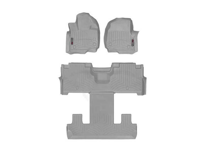 WeatherTech Grey Front and Rear Floorliners Fits -21-24 Expedition 461665-1-4