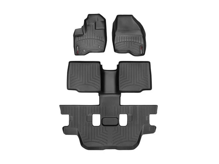 WeatherTech Black Front and Rear Floorliners Fits -20-14 Explorer 44359-1-6