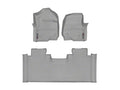 WeatherTech Grey Front and Rear Floorliners Fits -20-24 F-250 F-350 F-450 F-550 4610121-466973