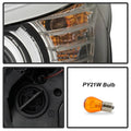 xTune 15-20 Ford Transit T250/T350/2500 Halogen Headlight - OE Black Set 9 (HD-JH-FTSIT15-OE-BK-S)
