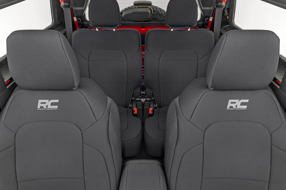 Seat Covers Bucket Seats FR RR Ford Bronco (2 Door) (21-23)