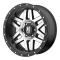 XD128 17X9 5X5.0 MACH BLK-RING -12MM