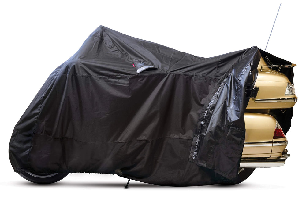 Dowco Touring WeatherAll Plus EZ Zip Motorcycle Cover Black - 2XL