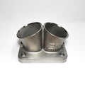 Ticon Industries 2.25in T4 Collector w/ Divided Inlet - Sequence Manufacturing