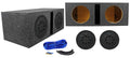 COMPVX 10-INCH (25cm) Subwoofer Dual Voice Coil 4-Ohm 600W