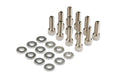 Fabricated Aluminum Valve Covers Silver Finish Fits 1965-1978 Chrysler 383-440 Big Block Short Bolt (Not Angled) Mr Gasket