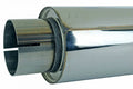 Sinister Diesel 4in. Inlet Universal Stainless Steel Muffler