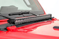 1x 70048 1x 70730BL Jeep 30-inch LED Hood Kit (18-21 Wrangler JL 20-21 Gladiator JT Black-Series)