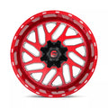 D691 20X10 8X170 BRSH-RED-MIL -18MM