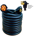 30 AMP - RV - 30' DUAL CONFIG BLACK