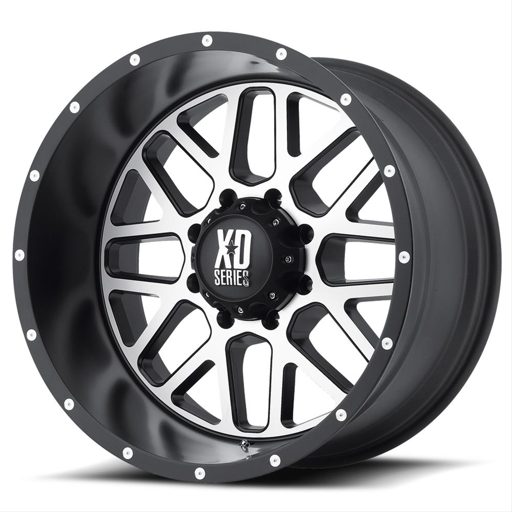 GRENADE 16x7 5x130.00 SATIN BLACK W/ MACHINED FACE (42 mm)