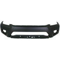 FRONT BUMPER COVER; W/WHEEL OPENING FLARES; FINE TEXTURED BLK TOYOTA TACOMA BASE/PRERUNNER 1215