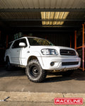 Aluminum Wheels 16x8 Rockcrusher 887B Satin Black -20 Offset 8 on 170 Bolt Pattern 130.81 Bore Raceline