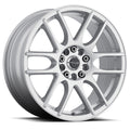 Aluminum Wheels 18x7.5 Mystique 141S Gloss Silver 42 Offset 5 on 112/5 on 120 Bolt Pattern 74.1 Bore Raceline