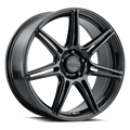 Raceline 148B Apex 17x7.5in / 5X100 / 5X114.3 BP / 40mm Offset / 72.62mm Bore - Gloss Black