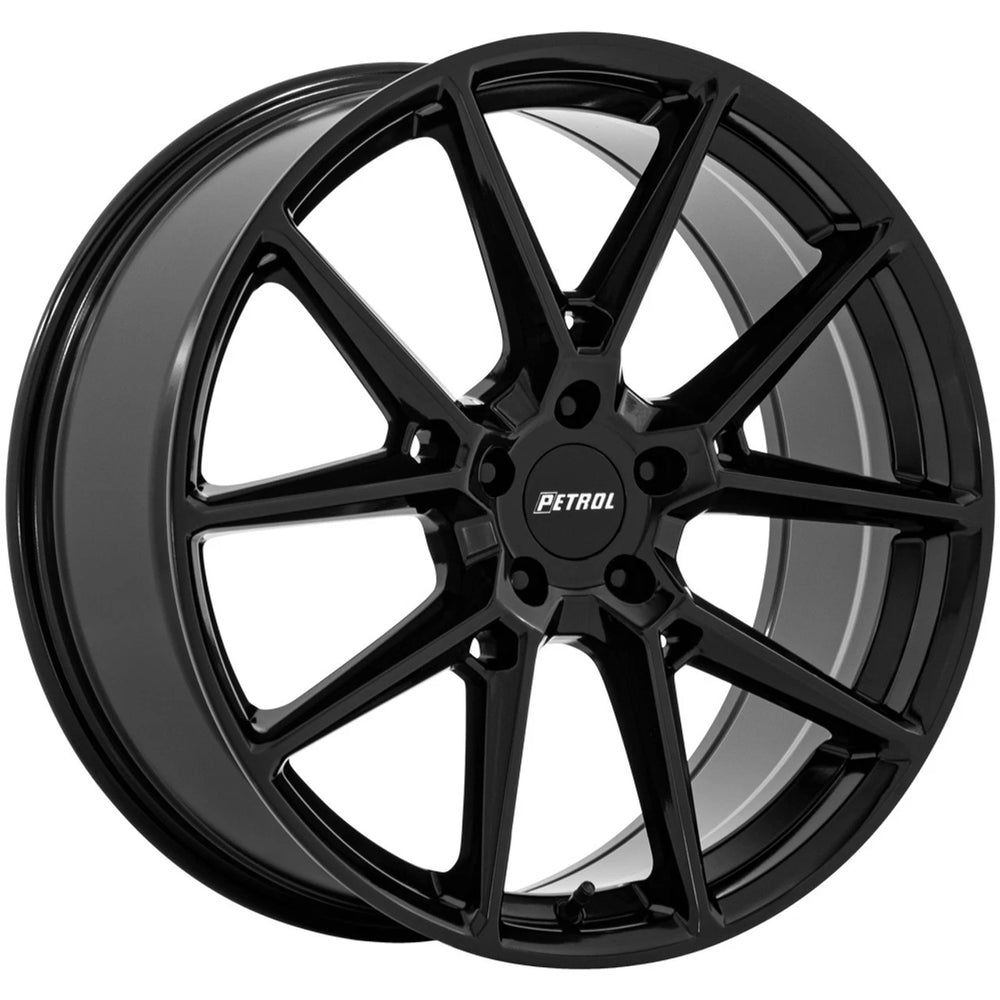 PE002 18X8 5X110 G-BLK 40MM