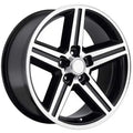 IROC 22X9.5 MACH/FACE BLACK
