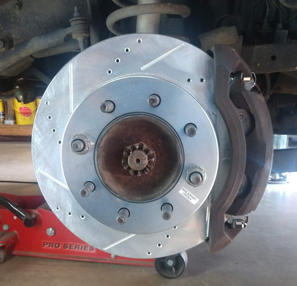 Power Stop 03-08 Dodge Ram 3500 Front Left Evolution Drilled & Slotted Rotor