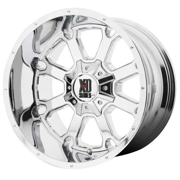 XD202 20X10 6X135/5.5 CHR BLK MILL LP -18MM