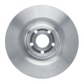 R1 21-25 Ford Mustang Mach-E Front Right Drilled & Slotted Black Brake Rotor