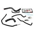 HPS Performance Black Silicone Radiator Hose 5pcs Complete Kit Coolant Bypass for Scion 11-15 tC