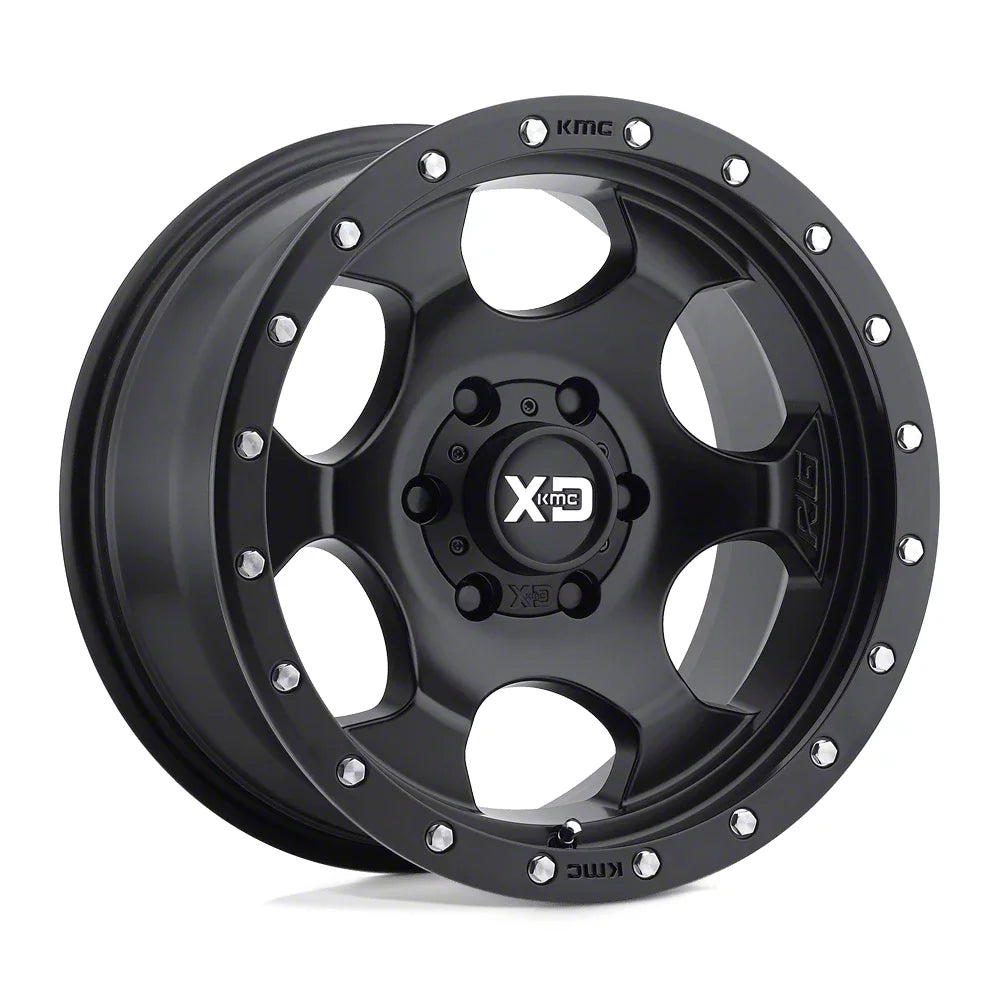 XD131 17X8.5 6X4.5 S-BLK 25MM